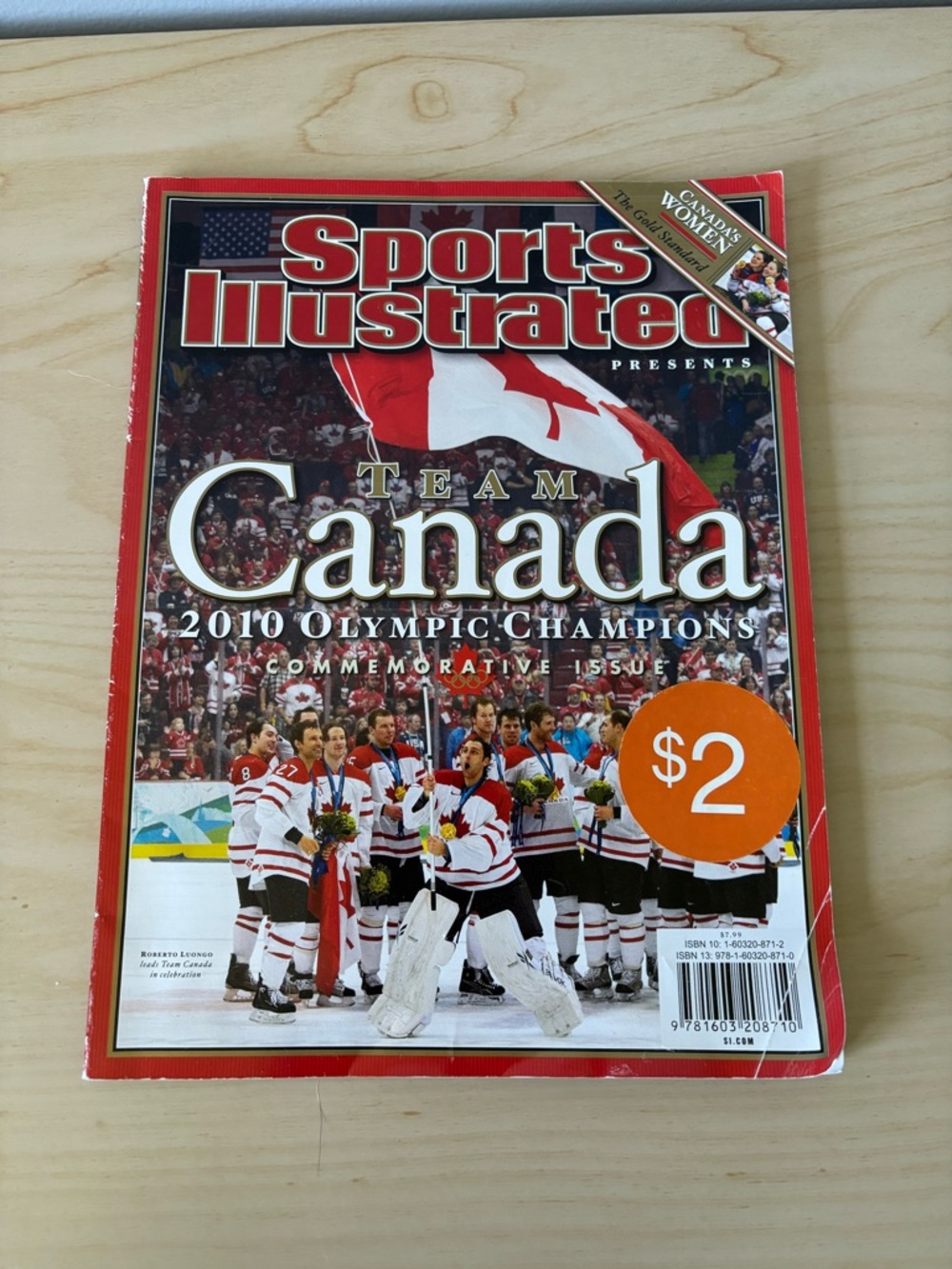 Sports Illustrated Olympic Champions Team Canada Commemorative 2010 Magazine 🇨🇦